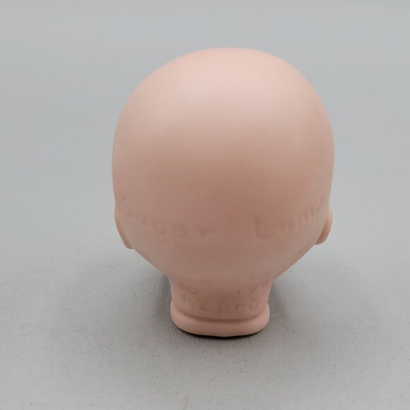 Sugar Lump Porcelain Bisque Doll Head Reproduction Boots Tyner Painted Open Eyes - Picture 3 of 7